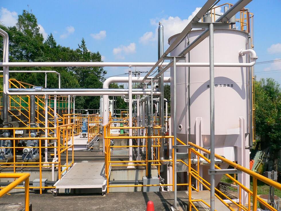 Wastewater treatment equipment (Itakura Facility)